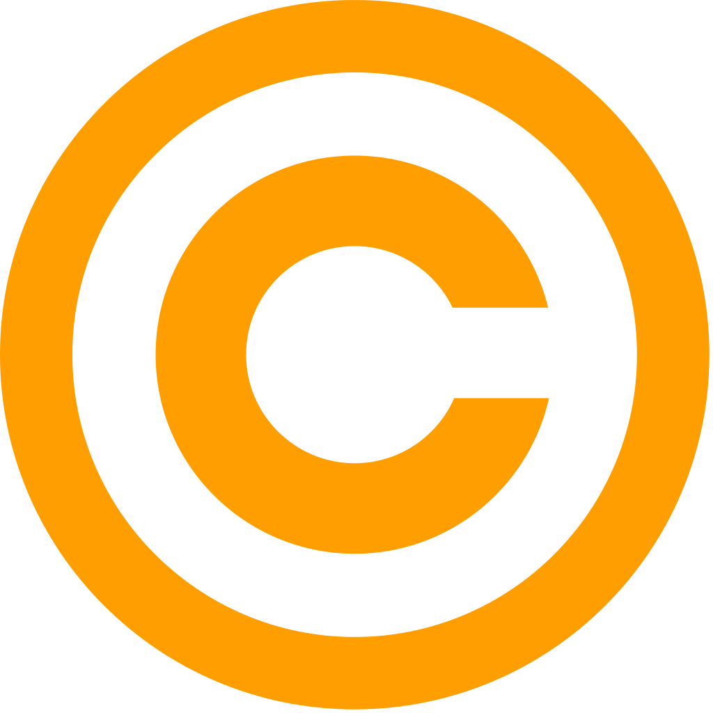 logo containing copyright symbol
